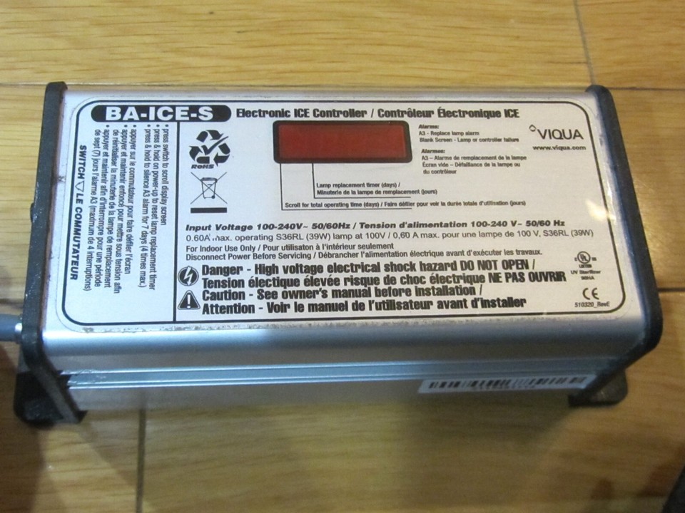 BA-ICE-S New Sterilight Controller UV Ballast W/Sterilight S2Q-PA ...