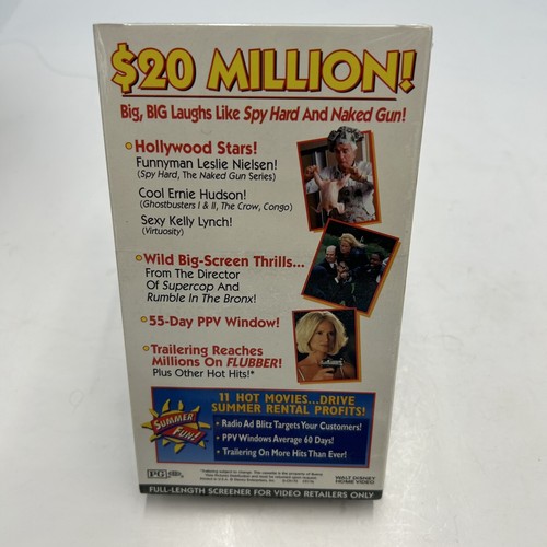 Walt Disney Mr. Magoo VHS Sealed demo screener Leslie Nielsen Retailer Promo New - Picture 4 of 5