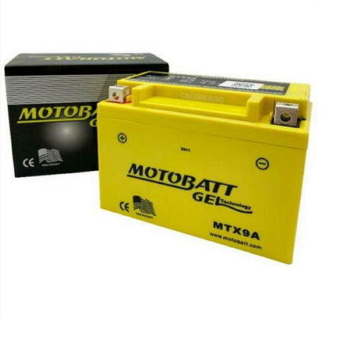 JMT Gel Batterie YTX9-BS – Passend Für KTM Duke 690 ABS (Baujahr 2012-2016), 12V, 8Ah, Startklar