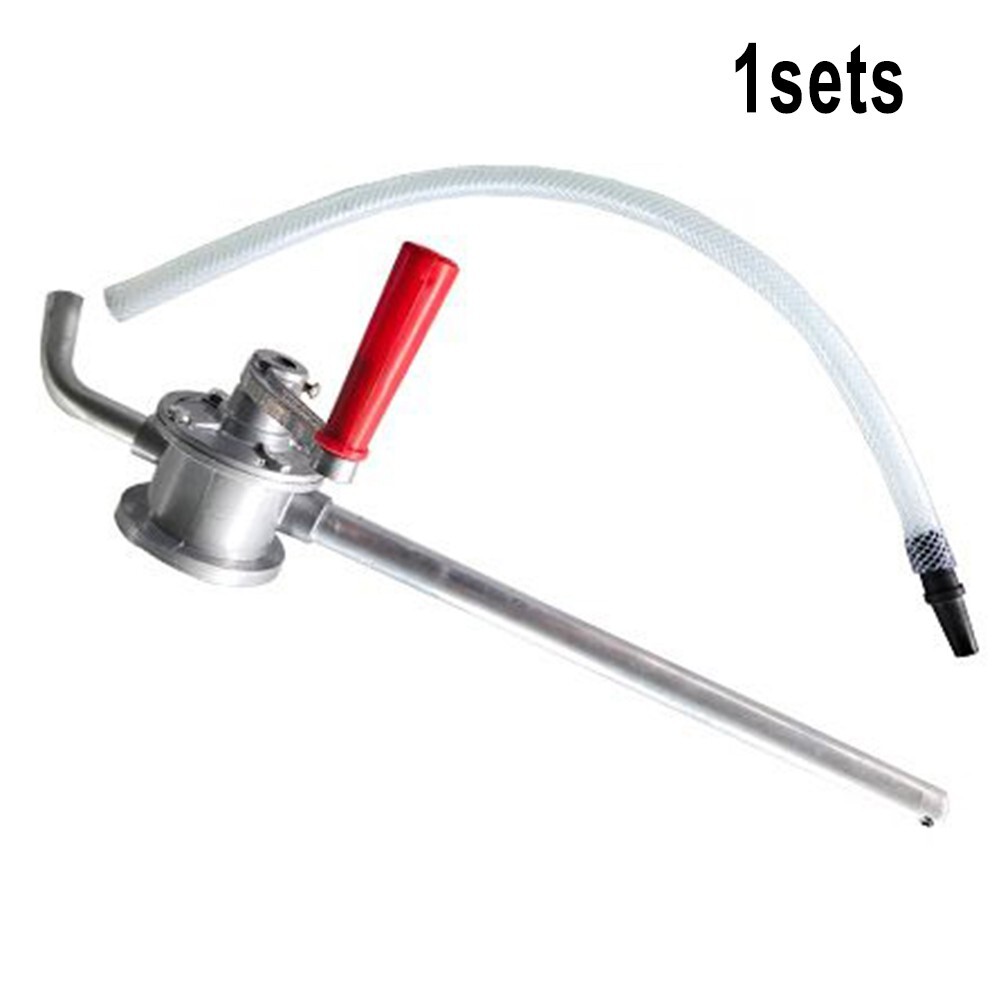 Efficient Hand Crank Pump for Gasoline and Oil 55 Gallon Drum Capacity