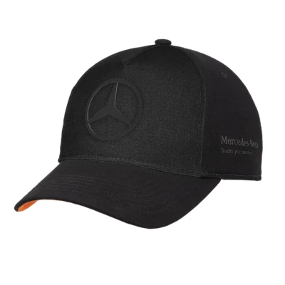 Original Mercedes-Benz Truck Cap Orange / Schwarz aus 100 % Baumwolle - NEU
