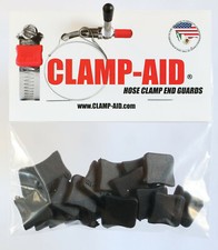 20 Clamp-aid Hose clamp covers, end protectors, caps, tips for worm gear clamps
