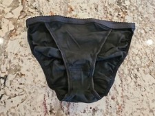 True Vintage Victoria Secret Signature Waistband Scalloped Edge String Bikini M