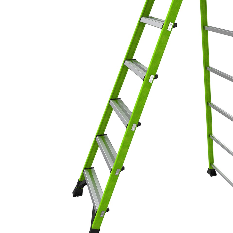 Little Giant Ladder, MIGHTYLITE 8 300 lb Fiberglass Stepladder, Height