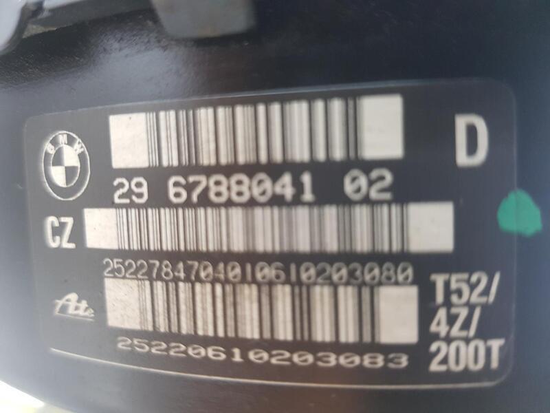34336789773 bremskraftverstärker für BMW 1 DESCAPOTABLE 8 D 