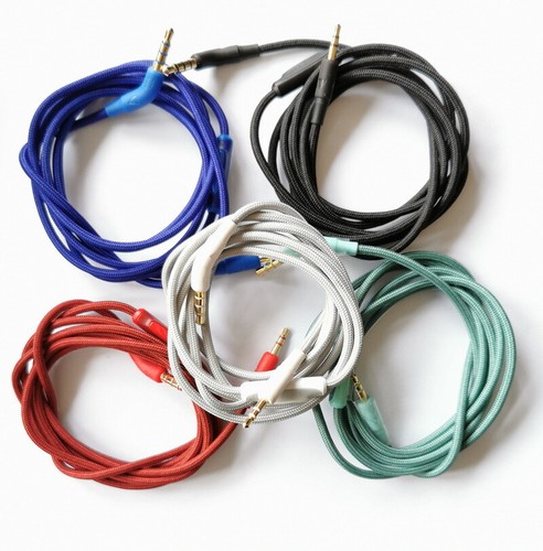 Nylon Audio Cable For JBL E65BTNC TUNE 600 BTNC E500BT C45BT Headphones |  eBay