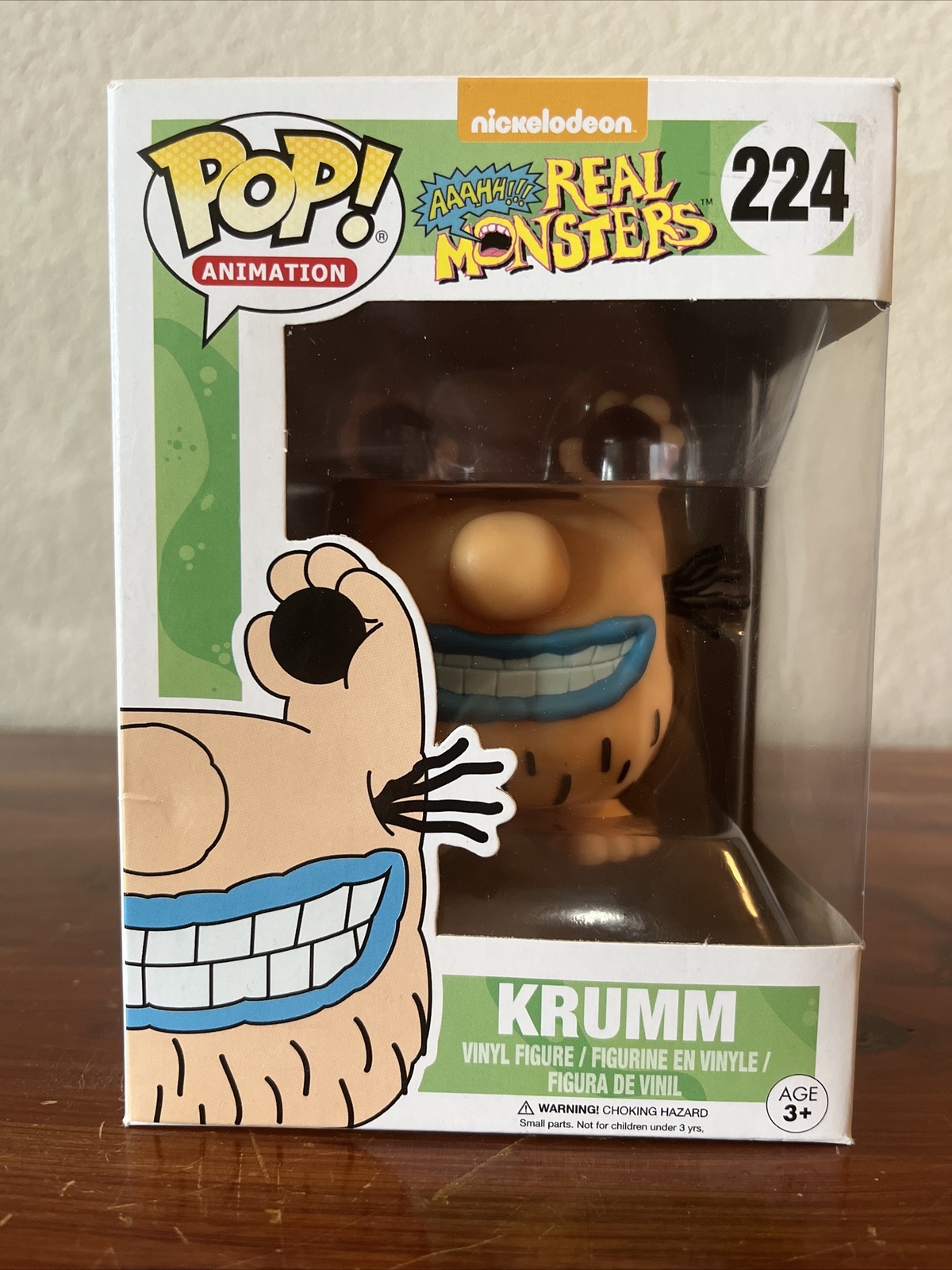 Unopened Vaulted Funko Pop! Vinyl: Aaahh!!! Real Monsters - Krumm #224