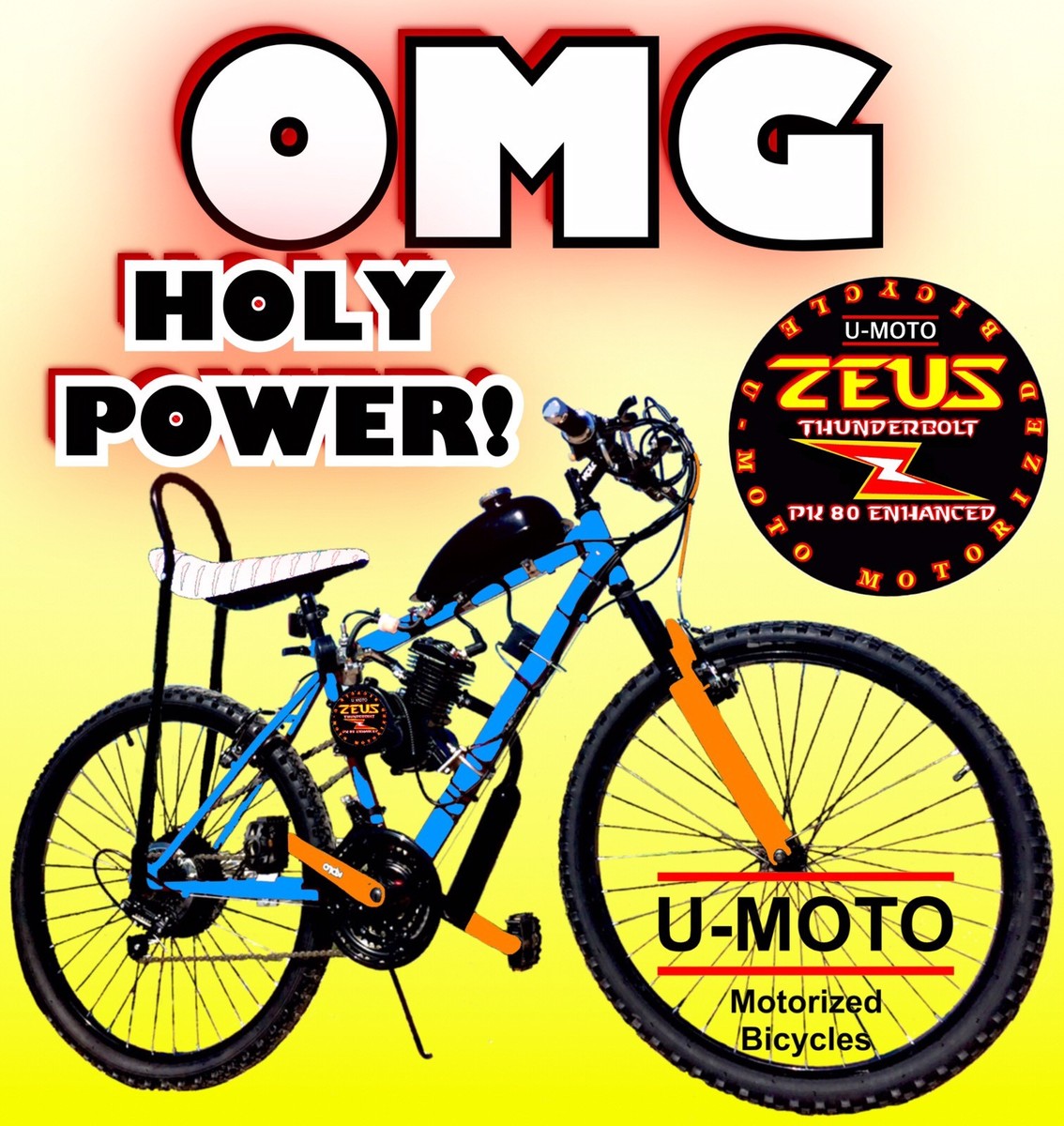 66cc/80cc 2-STROKE MOTORIZED BIKE KIT WITH 26