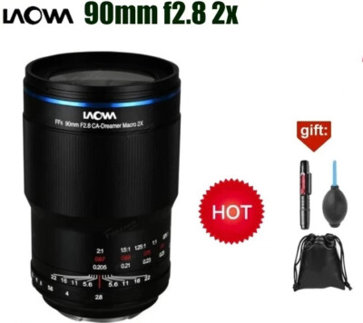 Laowa 90mm F2.8 2x Ultra Macro APO Full Frame Lens for Canon Nikon