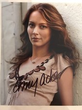 Amy Acker Signed Fred Angel 8x10 Photo With COA (c)
