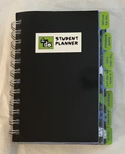 NEW Plan Ahead Student Planner Fill In Dates/Year Tabbed Monthly Calendar Weekly
