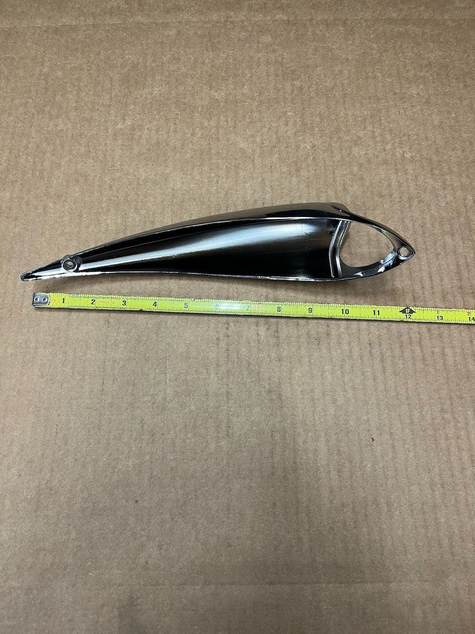 Schwinn Approved Phantom Autocycle Bicycle Chromed Metal Fender Light Cover
