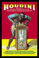 Houdini - Water Filled Torture Cell Mini Poster 12" x 18"