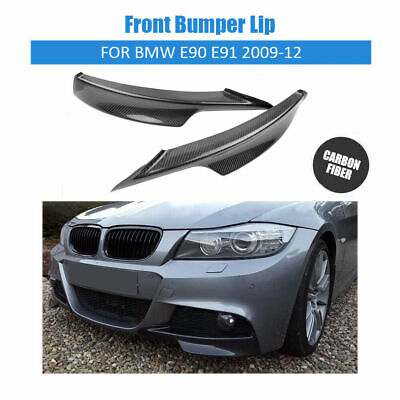 für BMW E90 3er Facelift E91 Frontspoiler Front lip Splitter Flap Flaps flip Kan