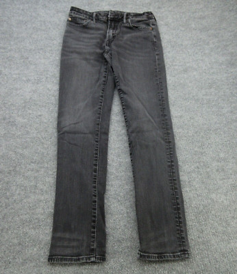 American Eagle Jeans Mens 30x32 Black Slim Stretch Denim Airflex+ (FITS 28x30)