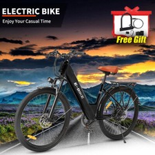 2025 E-Bike 26'' Electric Bike for Adults 750W Motor City Bicycle Commuter Ebike