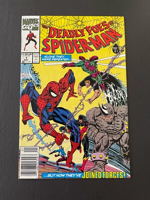 Deadly Foes of Spider-Man #1 - Punishment and Crime (Marvel, 1991) NM