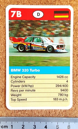 Top Trumps Single Cards Turbos Fast Sports Cars Waddingtons Issue Various (FB3) - Picture 16 of 21