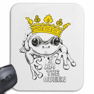 MAUSPAD MOUSEPAD I AM THE QUEEN LIFESTYLE FASHION STREET WEAR HIPHOP LEGENDARY