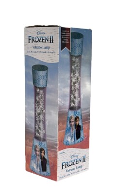DISNEY Frozen II MOTION & GLITTER Volcano Lamp 25W R39 Bulb Included - NEW
