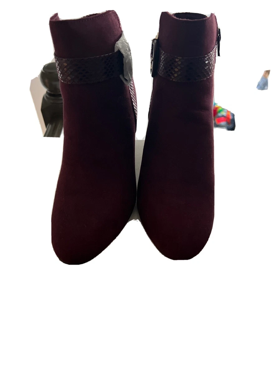 Snake store heel booties
