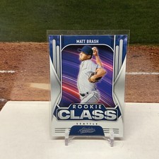 2022 Panini Absolute Rookie Class Insert #RC-19 Matt Brash RC Mariners