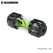Barrow T-VIRUS Aluminum Acrylic Double Helix Reservoir 155mm CMYKL-155 Green