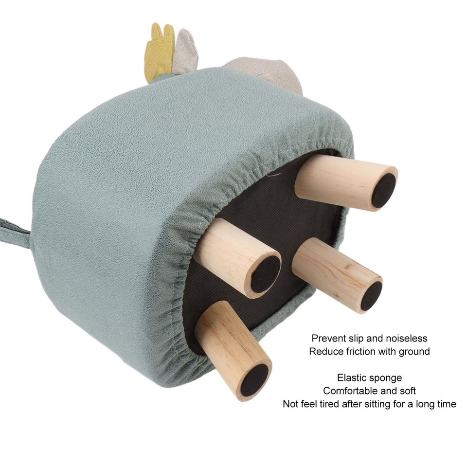 (Blue) Kids Footstools Lovely Animal Footstools Small For Sitting For