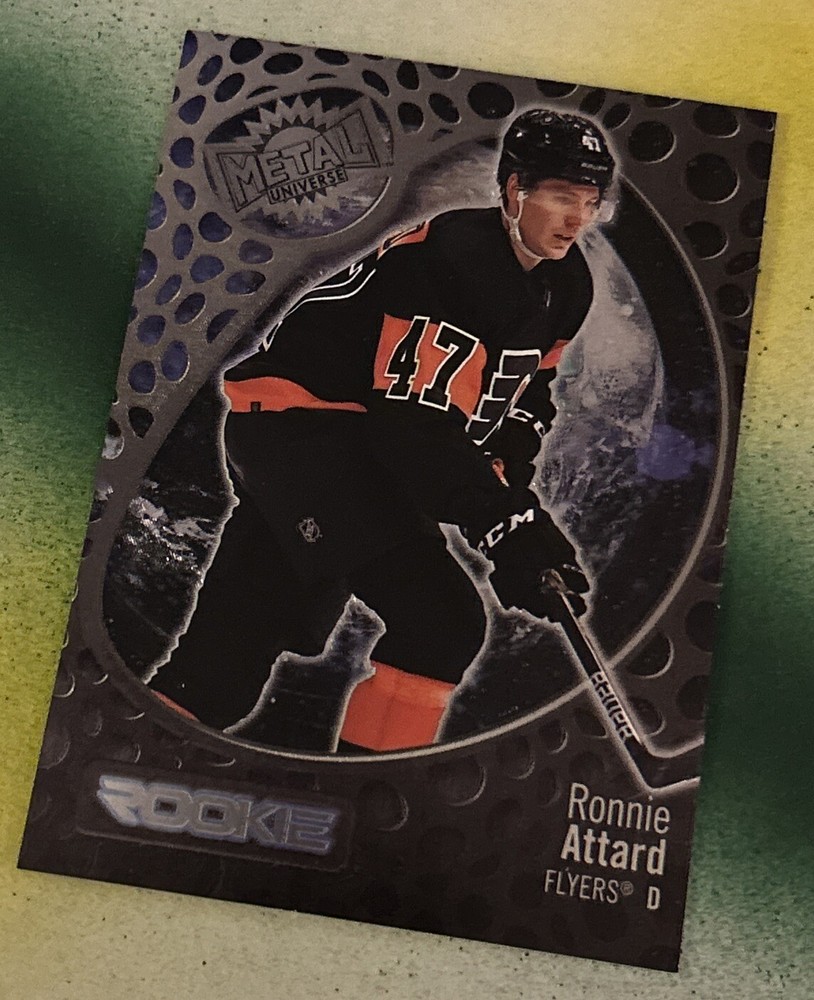 2022-23 Skybox Metal Universe - Rookie #186 Ronnie Attard - Philly Flyers