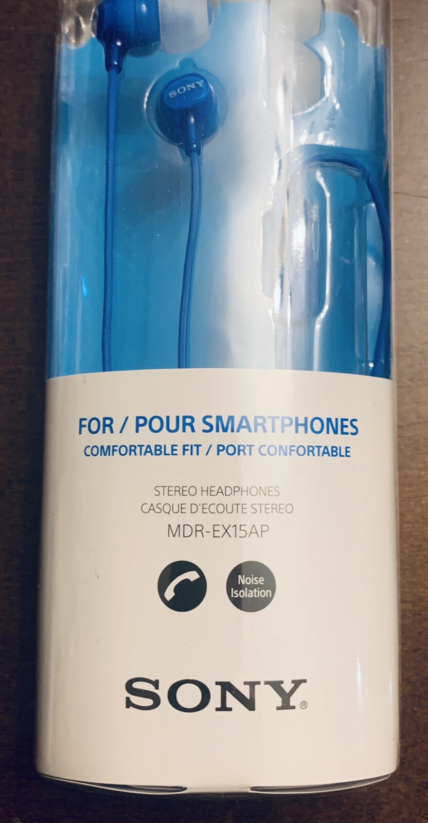 Buy New SONY MDR-EX15AP EARBUDS In-Ear STEREO HEADPHONES Mic