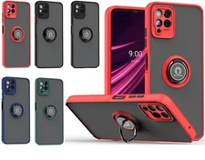 lot 5 for IPHONE 15 16 17 Samsung A15 S24 FE 5G Case armor Ring kickstand