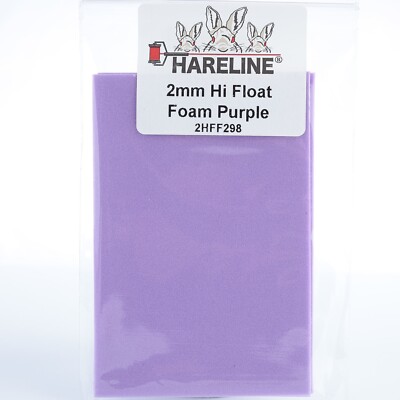 Hareline Hi Float Foam - 2mm - Purple