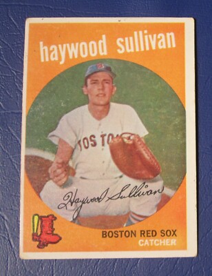 1959 Topps Haywood Sullivan (Boston Red Sox) #416 VG/EX
