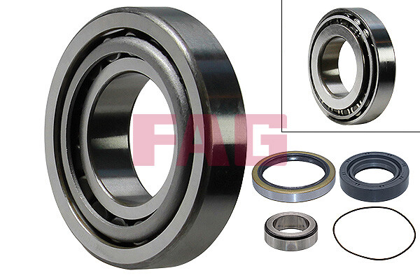FAG 713 6195 40 Wheel Bearing Kit For Mitsubishi-image