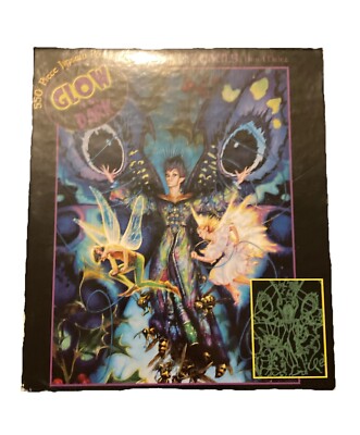 Glow in the Dark Fairy Rebels 550 Pieces Jigsaw Puzzle SEALED in Box Ceaco