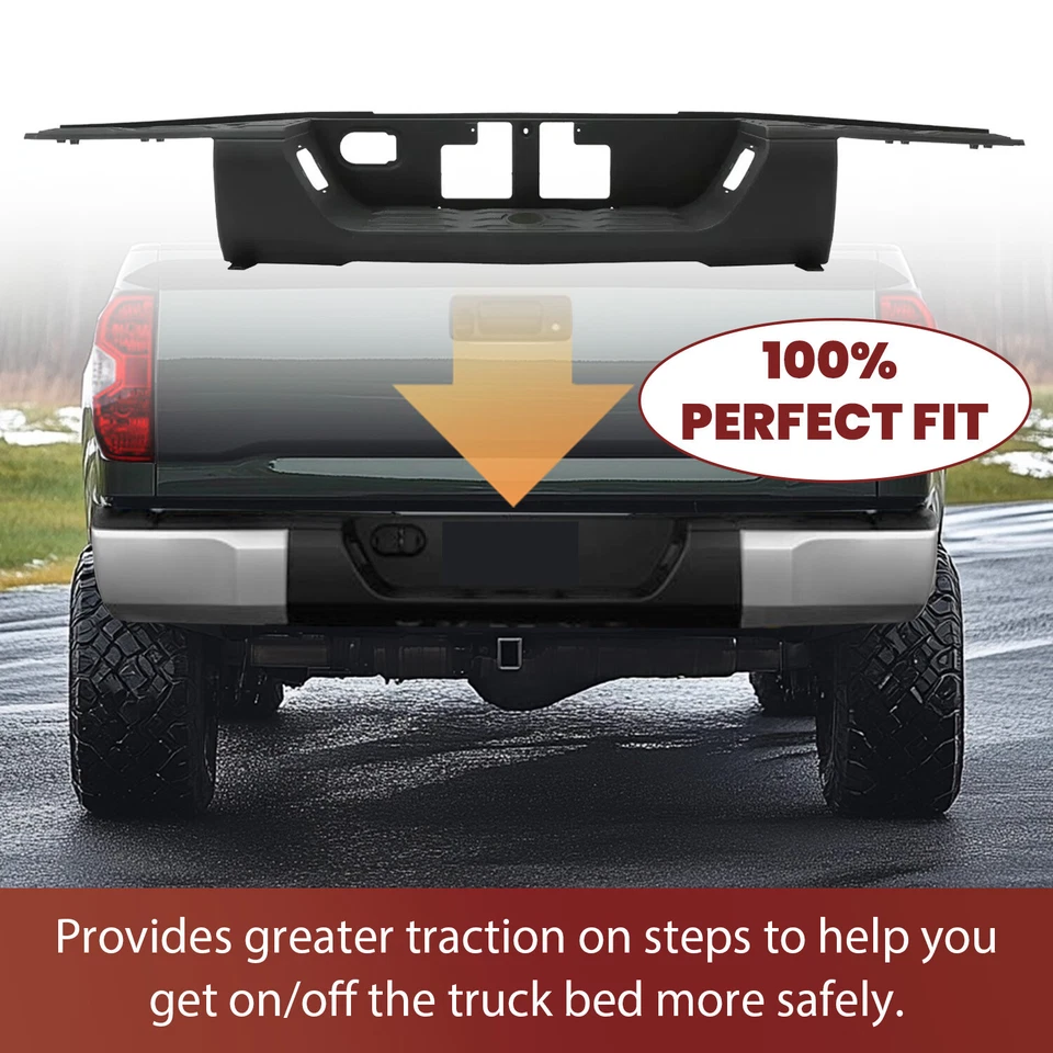 For Toyota Tundra 2014-2021 Rear Step Bumper Center Pad W/O Sensor Hole Foto 4 de 4