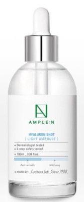 Coreana Ample:n Hyaluron Shot Light Ampoule 100ml Moisturizing K-Beauty