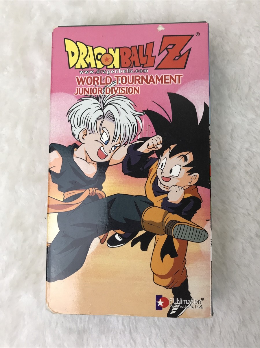 Dragon Ball Z - World Tournament Sage VHS 3-Tape Set (2004, Edited