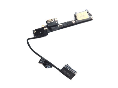 DELL ALIENWARE M16 R1 M18 R1 USB TYPE-A SD CARD READER I/O BOARD W/ CABLE 1CNT5