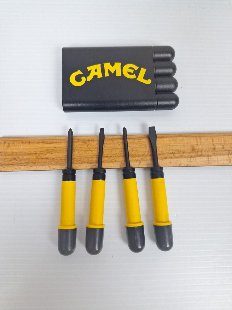 camel screwdriver cigarettes Vintage CAMEL Cigarettes 4 Piece Screwdriver Set
