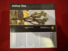 NEW Joshua Tree National Park unigrid brochure map California NPS