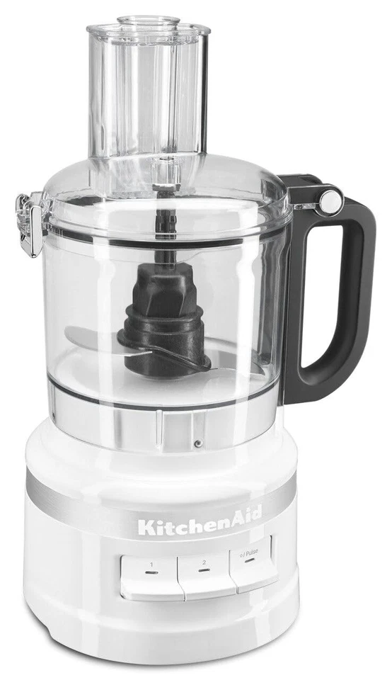 KitchenAid 7-Cup Food Processor KFP0718WH, White - Image 2 of 4