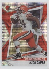 2021 Panini Rookies & Stars Pulsar Prizm Nick Chubb #21 0z92