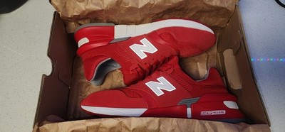 Size 11 - New Balance 997S  Red white