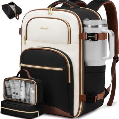 Handgepäck Rucksack 40L Damen Herren Laptopfach  Flugreise