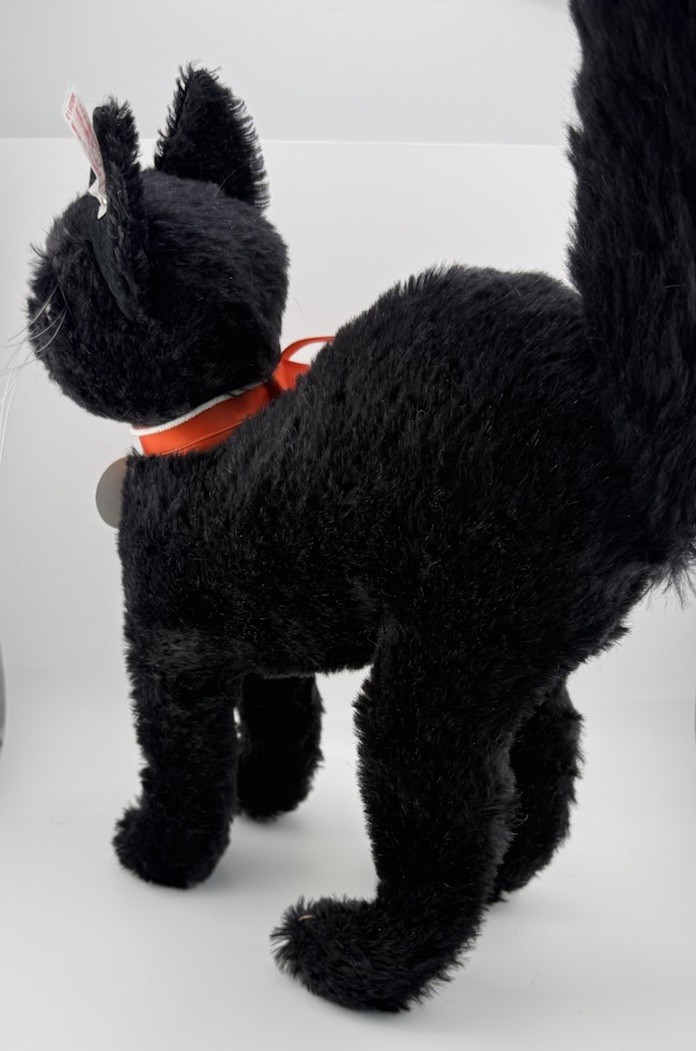 Steiff Scary Cat Black Plush Limited Edition Halloween 2013 Mohair New