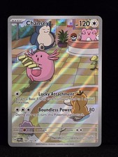 Chansey 187/167 Sv06: Twilight Masquerade Holo Illustration Rare Mint Condition on eBay