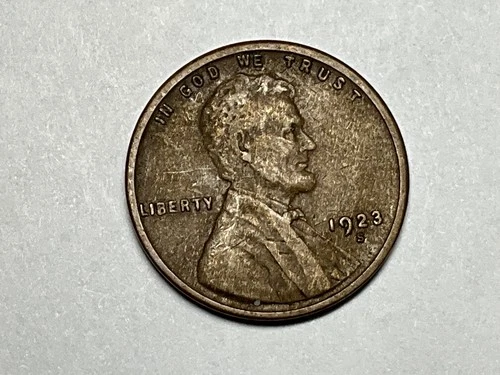 1923 S Lincoln Wheat Cent #2