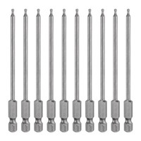 "10 Stk. 2Mm Magnet. Hex-Bits FüR 1/4\" Sechskant"