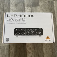 Behringer UMC202HD U-PHORIA USB Audio Interfa...